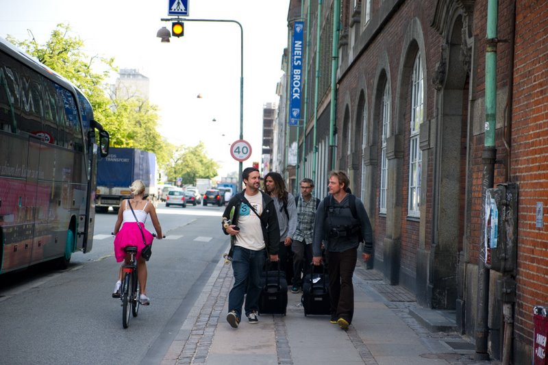 Arrival in Copenhagen