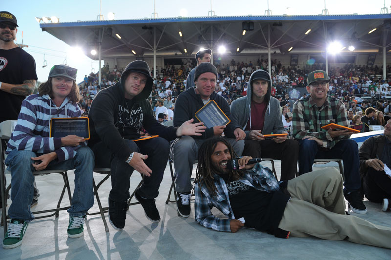 Judging at Skateboard Contest Using iPads