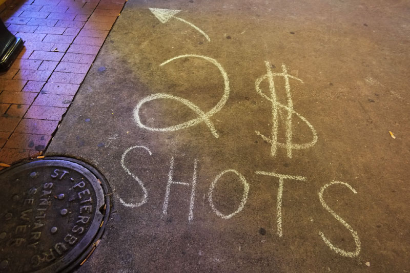 Shots in Downtown St Pete