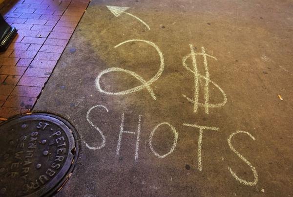 Shots in Downtown St Pete