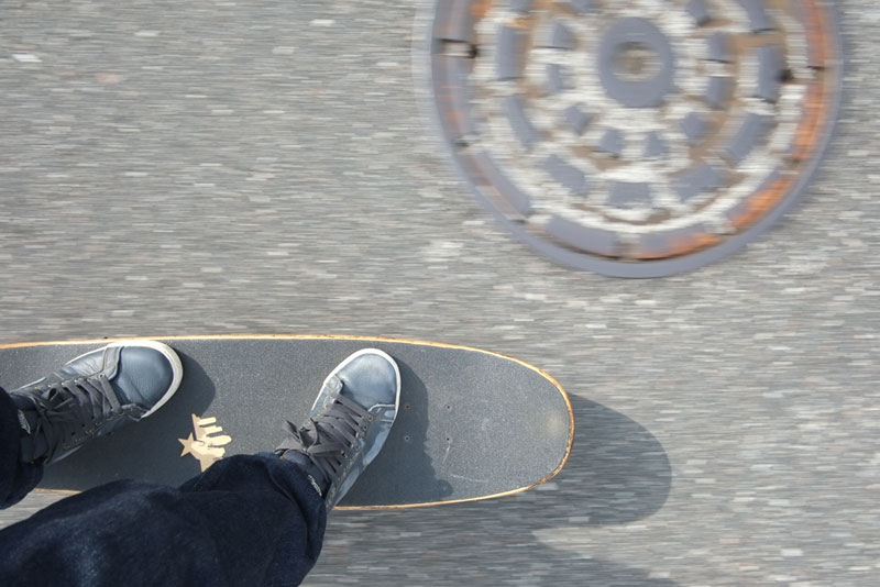 Skateboarding Through Tampa Streets