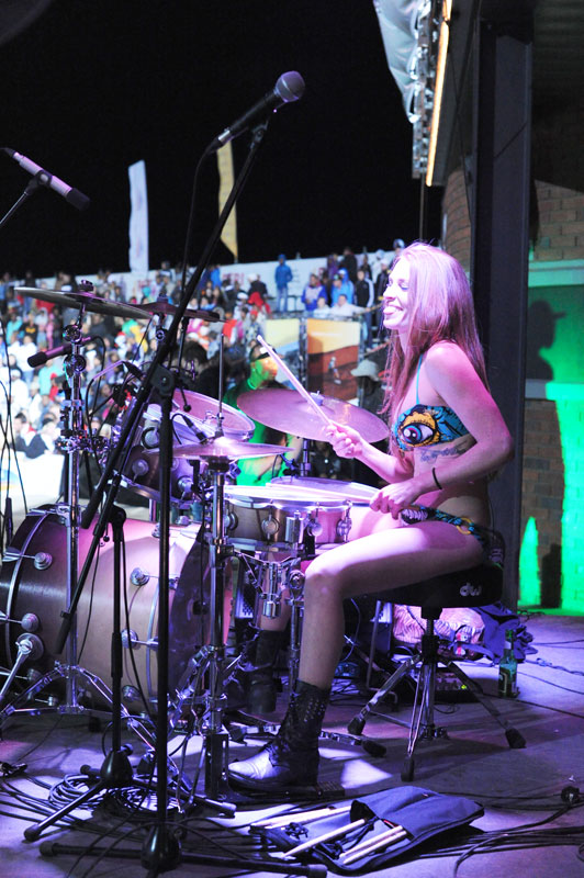 Bikini Drummer in South Africa
