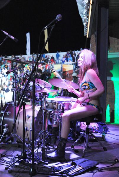 Bikini Drummer in South Africa