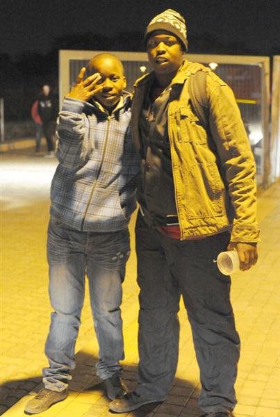Locals in South Africa
