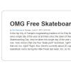 OMG Free Skateboarding!?!?